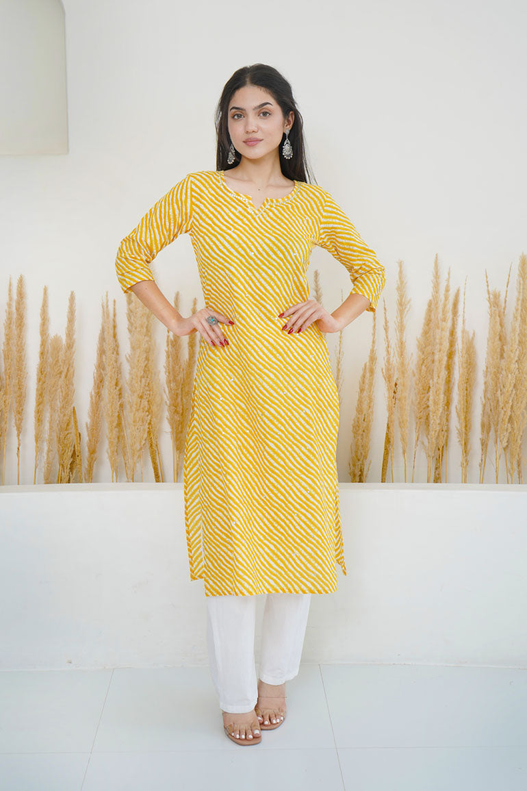 Lehariya kurtis outlet designs