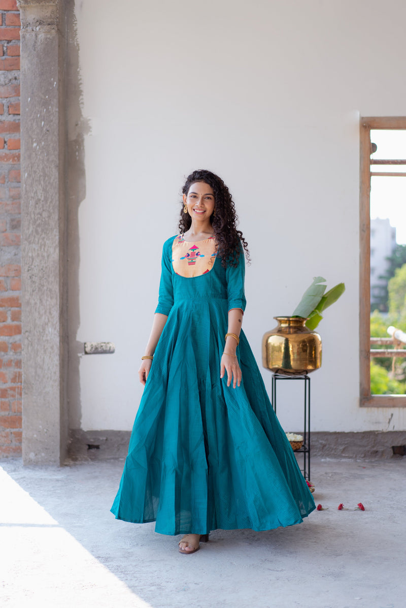 EXP - Madhuri - Teal (XS, S Available)