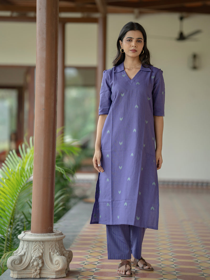 Arrow Charm Handloom Kurta Set