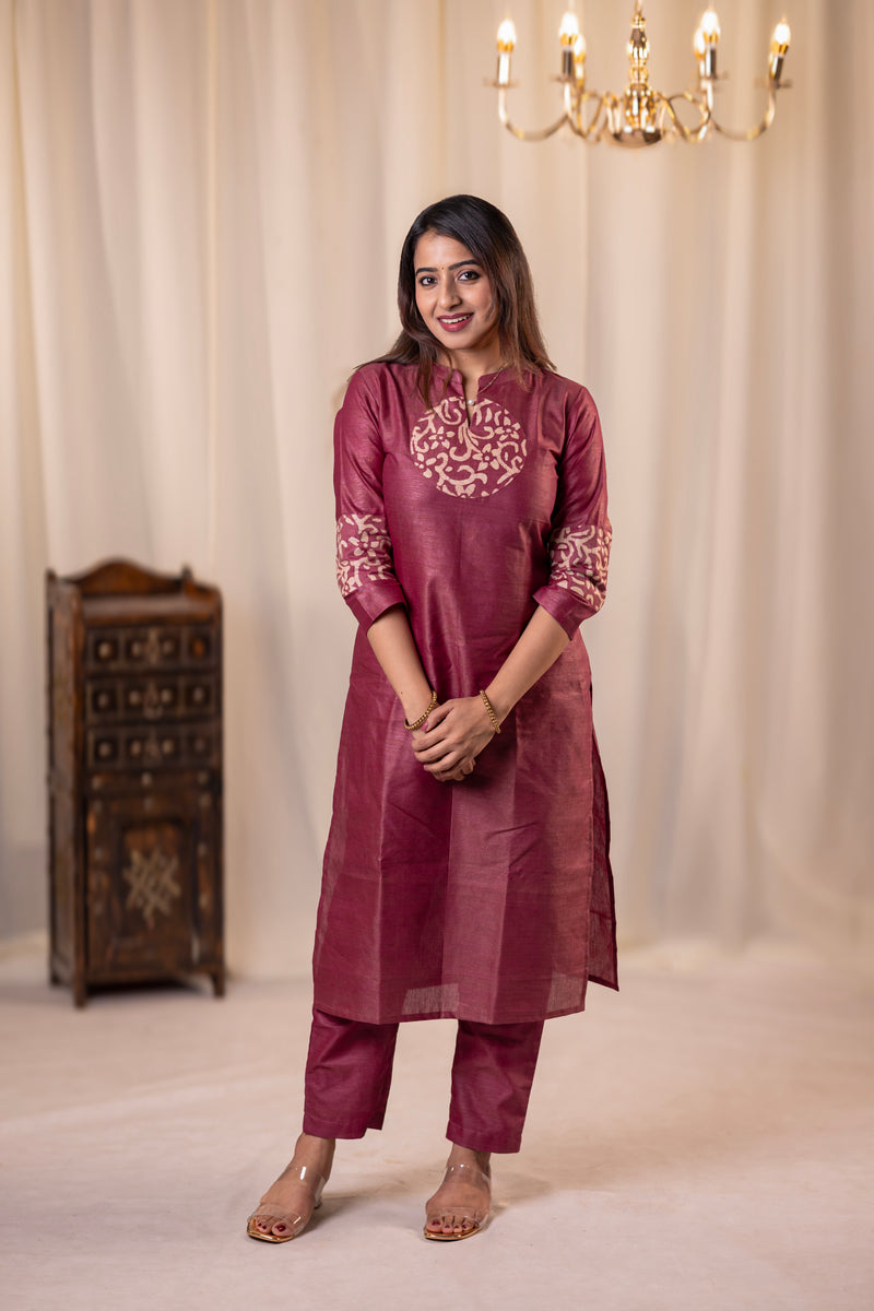 NIA SET - MAGENTA