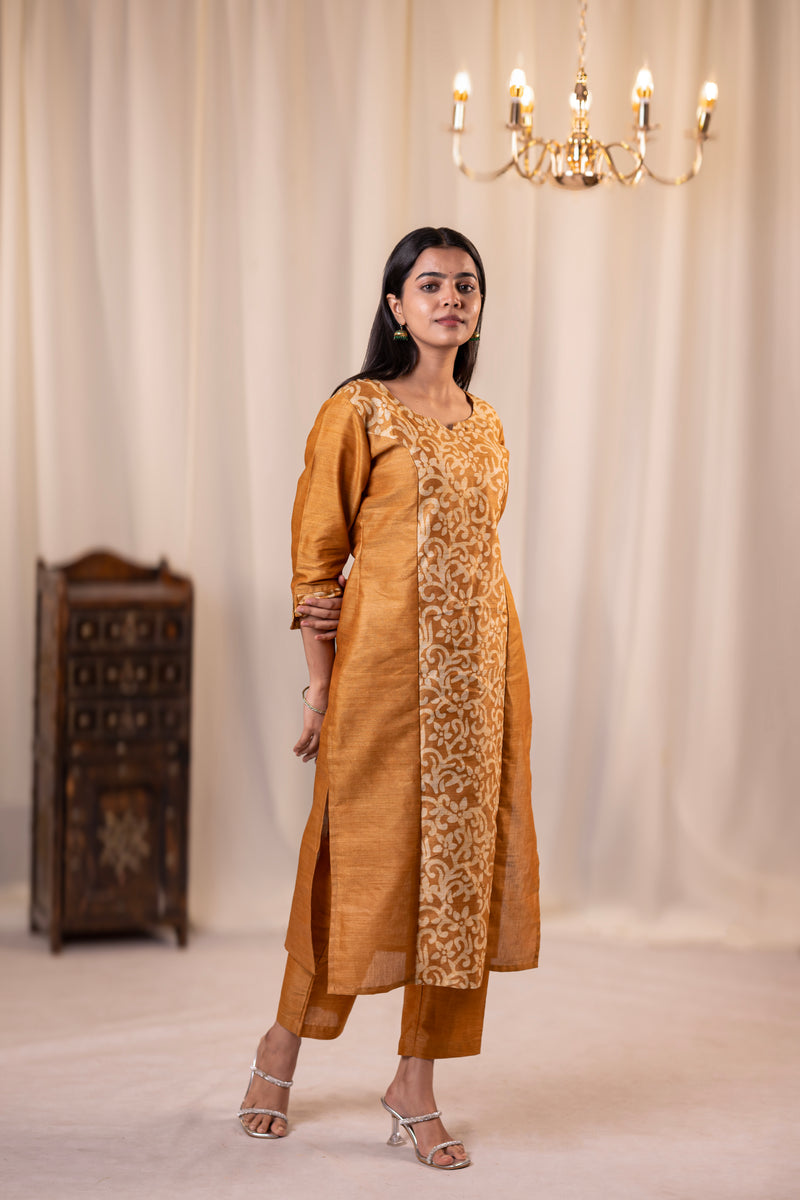 NIA SET - MUSTARD