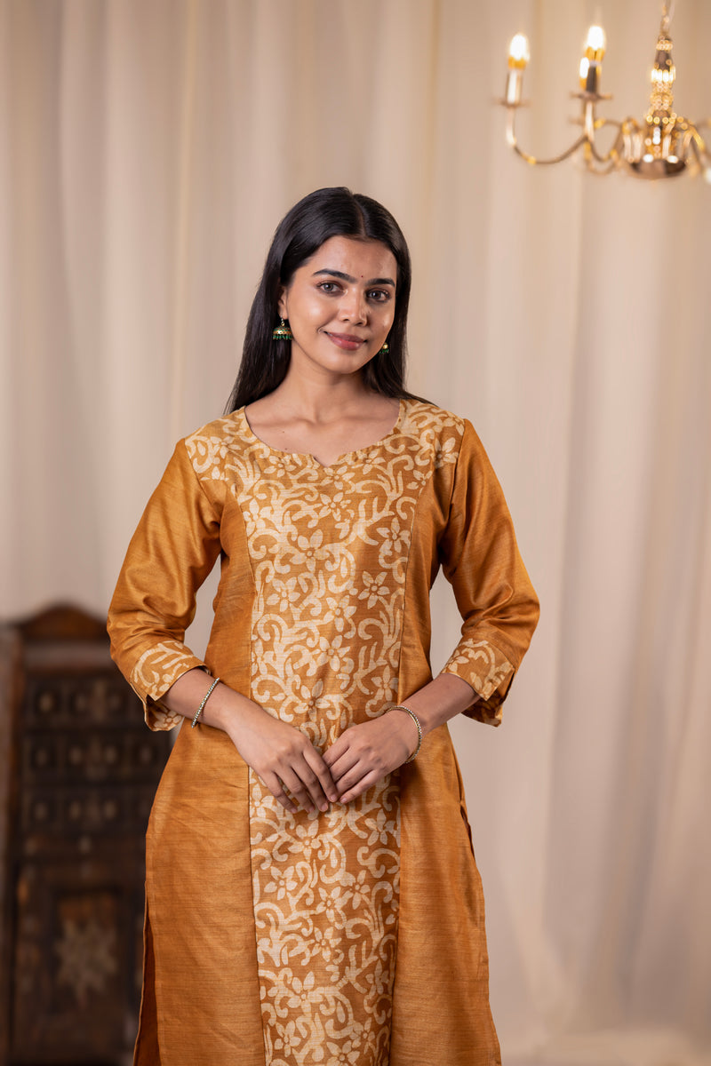 NIA SET - MUSTARD