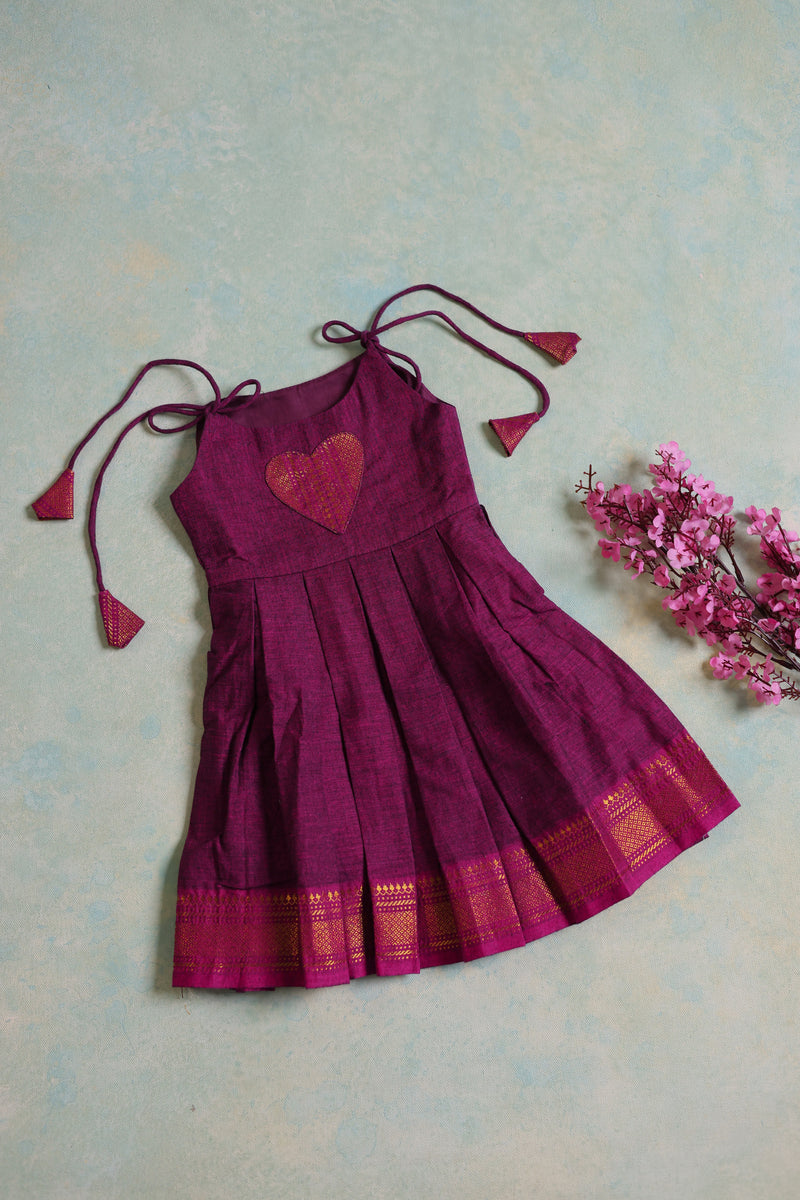 Mangal Frock - Magenta