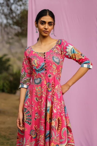 Bloom Fit & Flare Dress