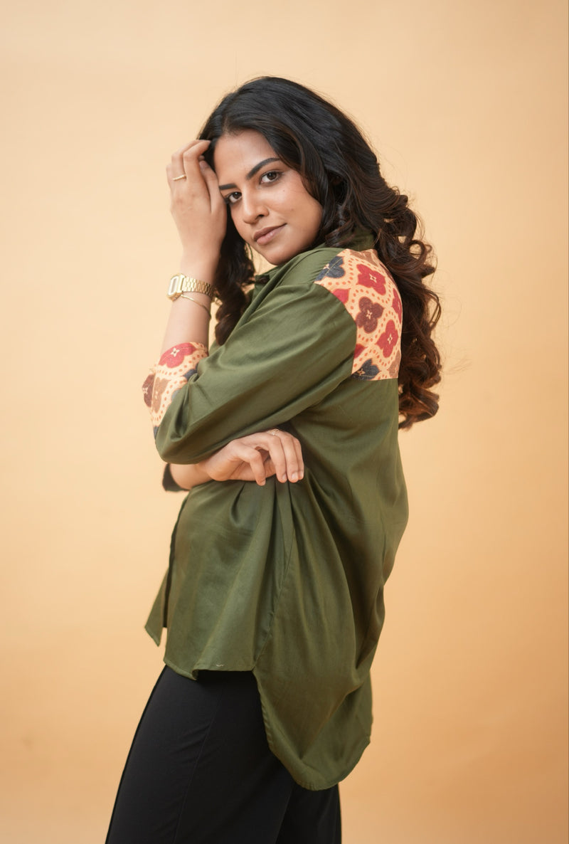 Olive Green Shirt