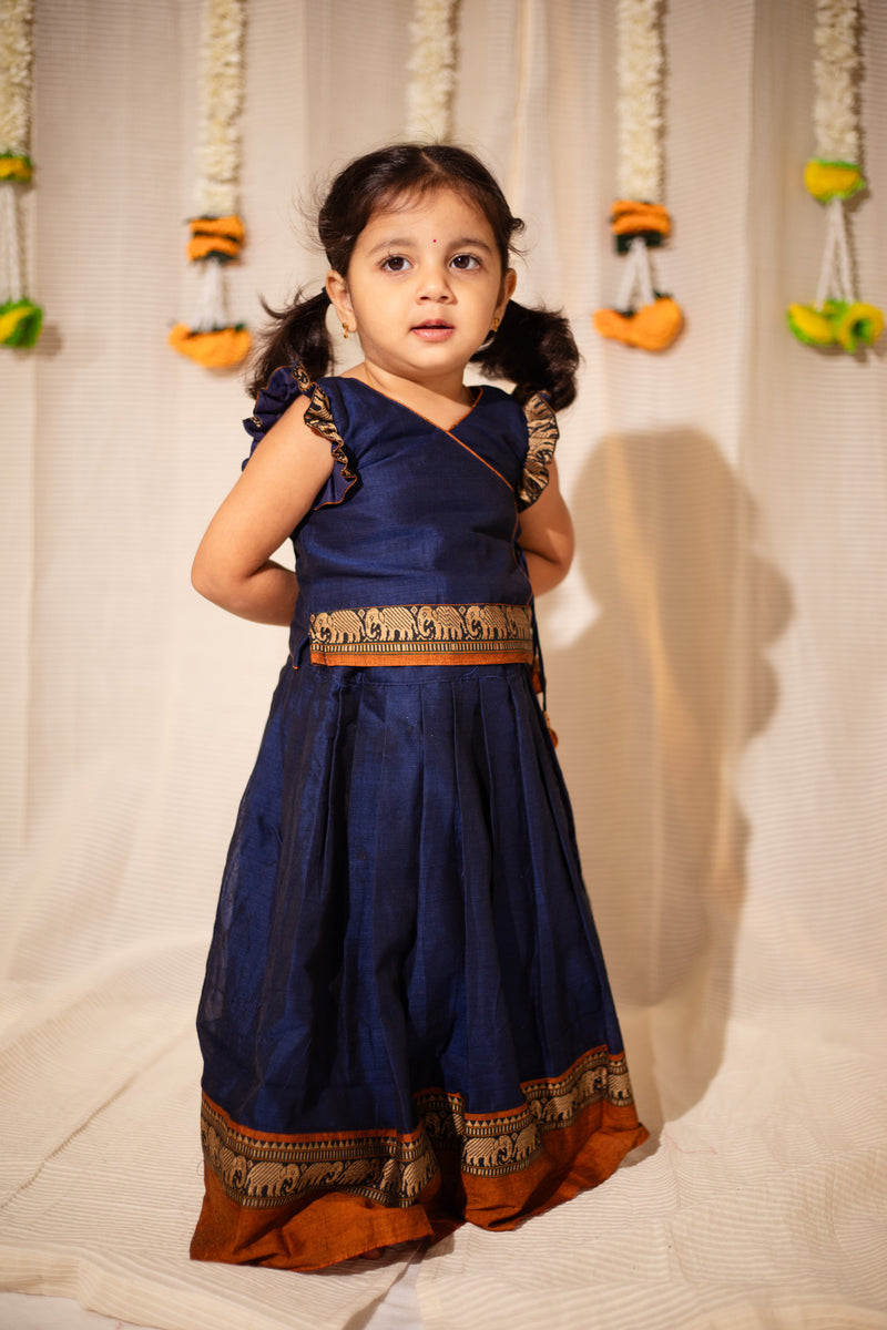 EXP - Swapna Navy Blue Mini