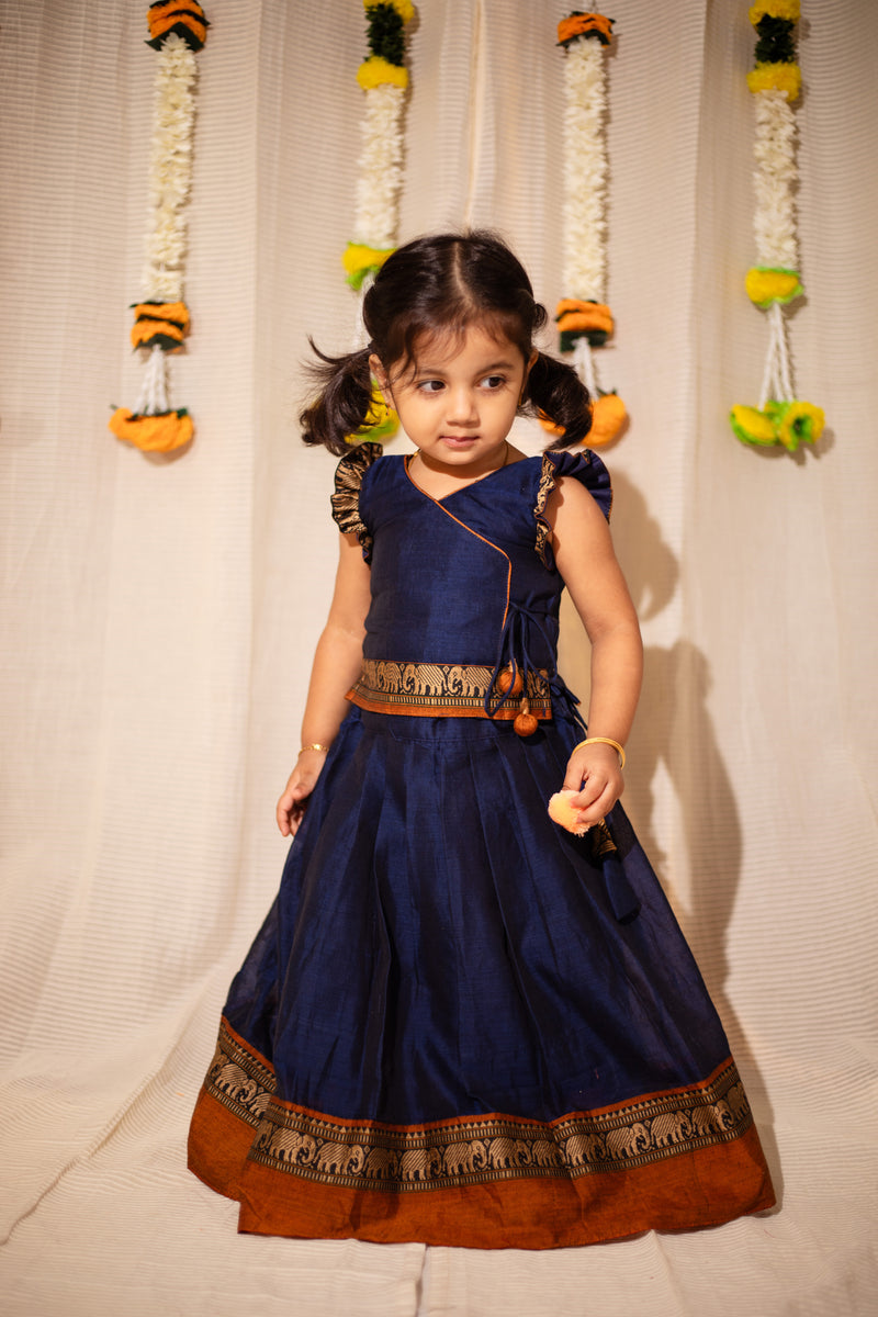 EXP - Swapna Navy Blue Mini