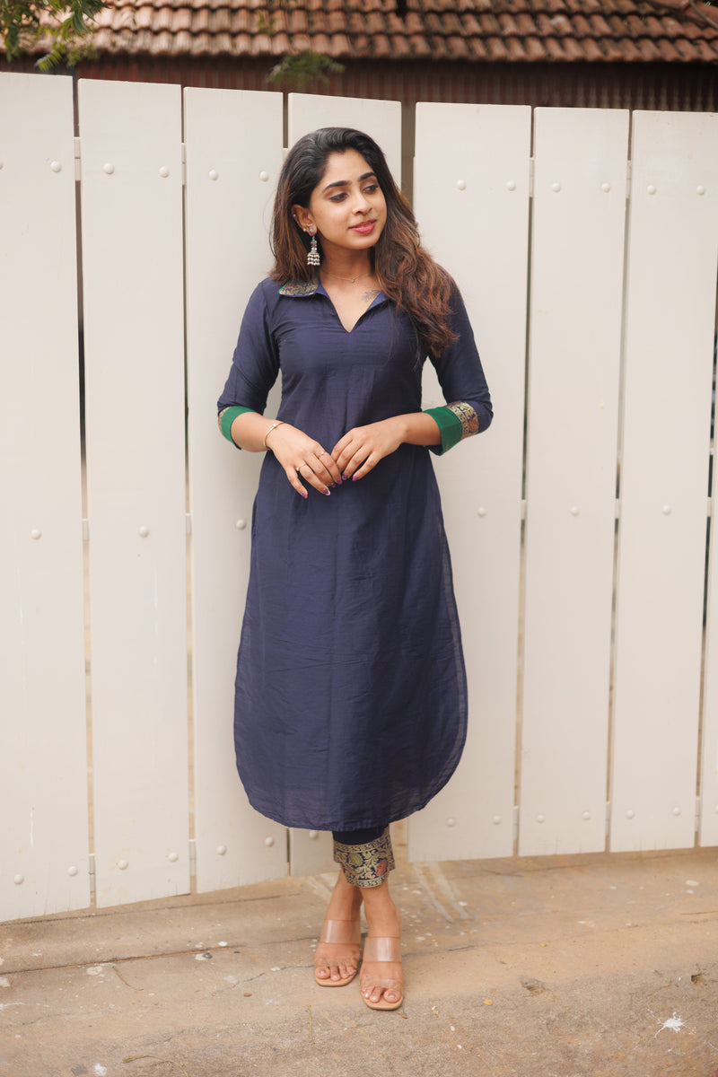 EXP - Laila Blue Kurta Set