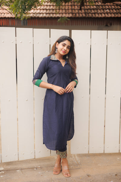 Laila Blue Kurta Set