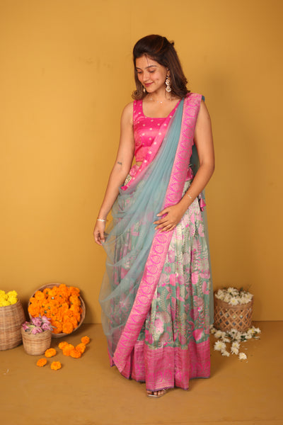 Urvi Pink & Blue