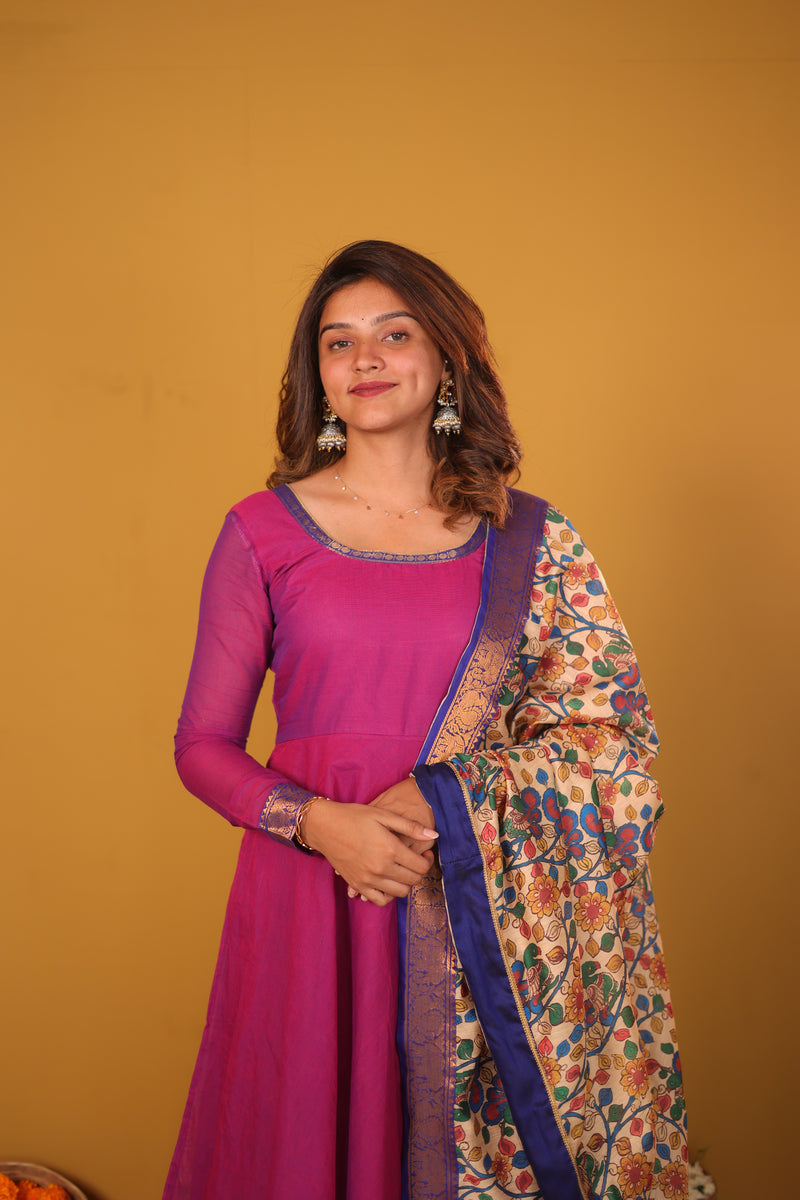 Vennila Magenta Dress