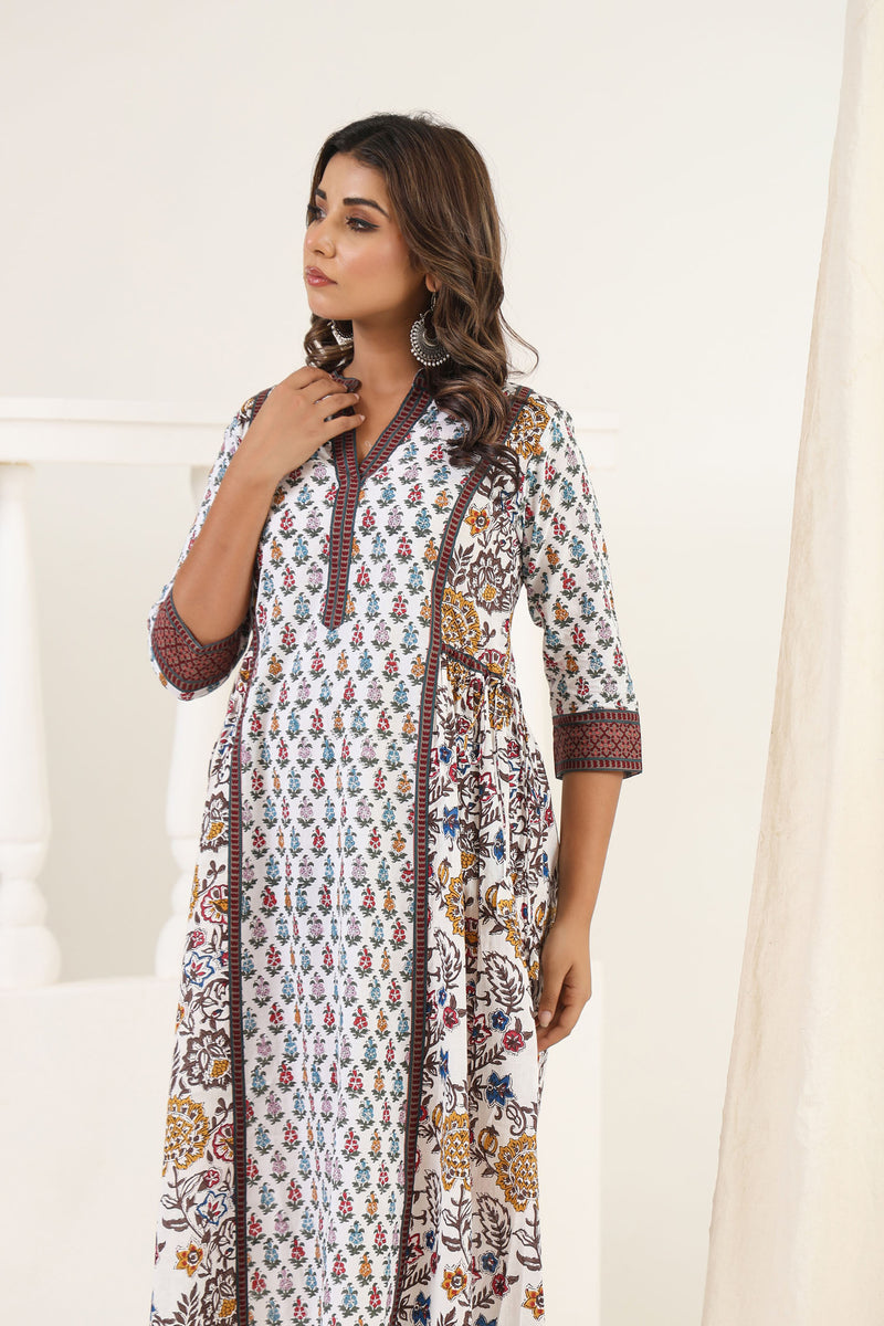 Naaz Floral Anokhi Midi Dress