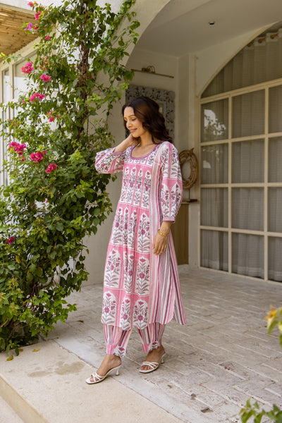 Jugni Pink White Abhaya