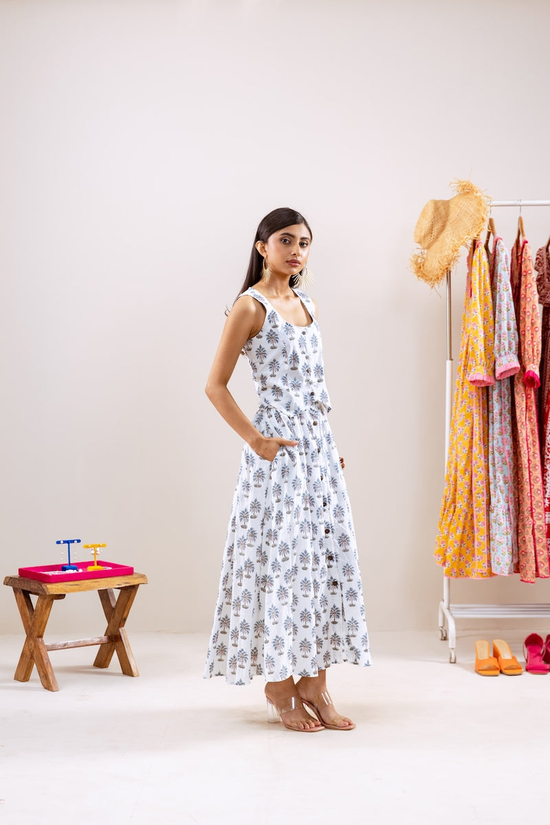 Coconut Skirt Co-Ord Set