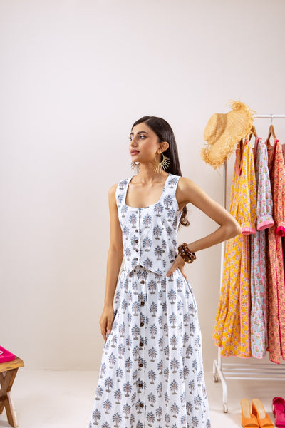 Coconut Skirt Co-Ord Set