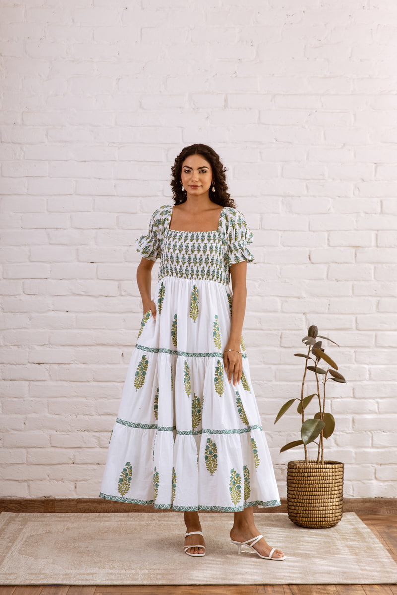 Rama Green Tier Maxi