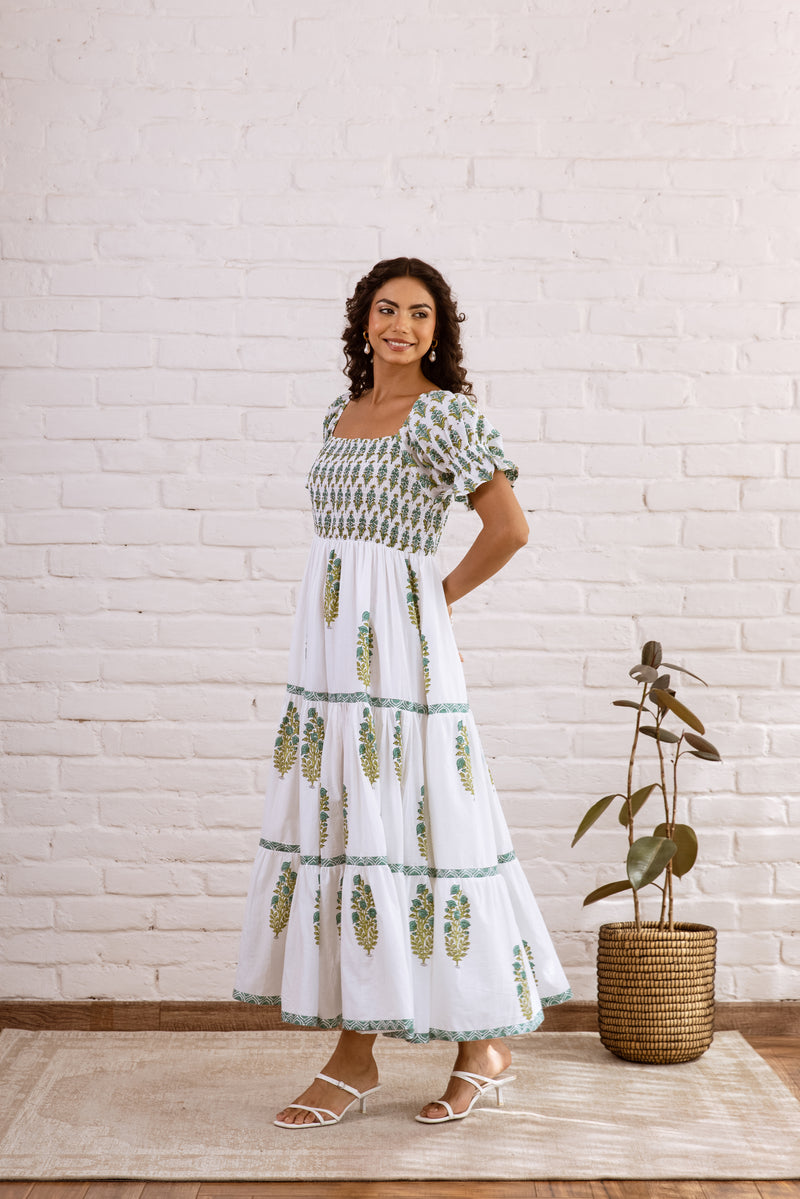 Rama Green Tier Maxi