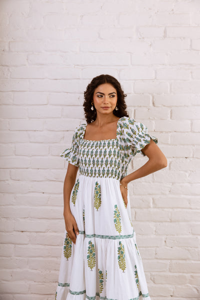 Rama Green Tier Maxi