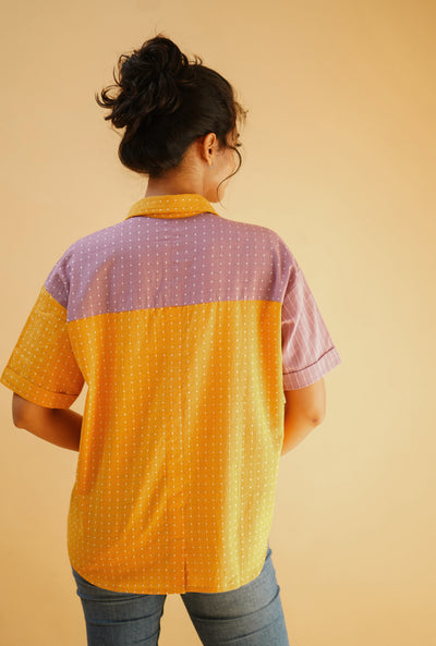 Handloom Boxy Shirt