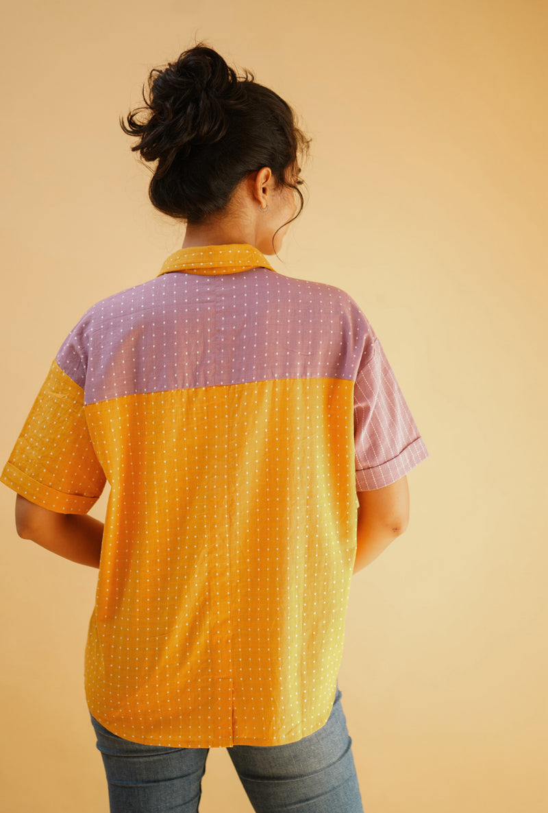 Handloom Boxy Shirt