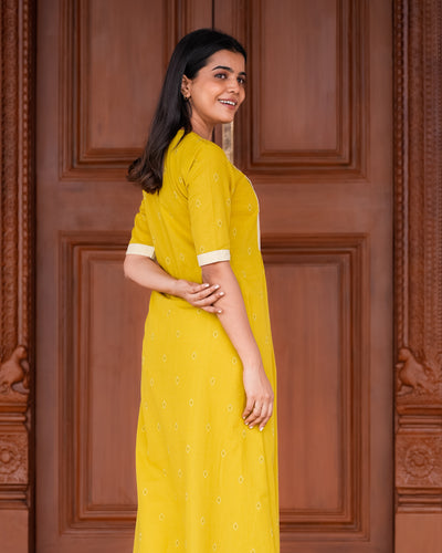 Yellow Kurta Set