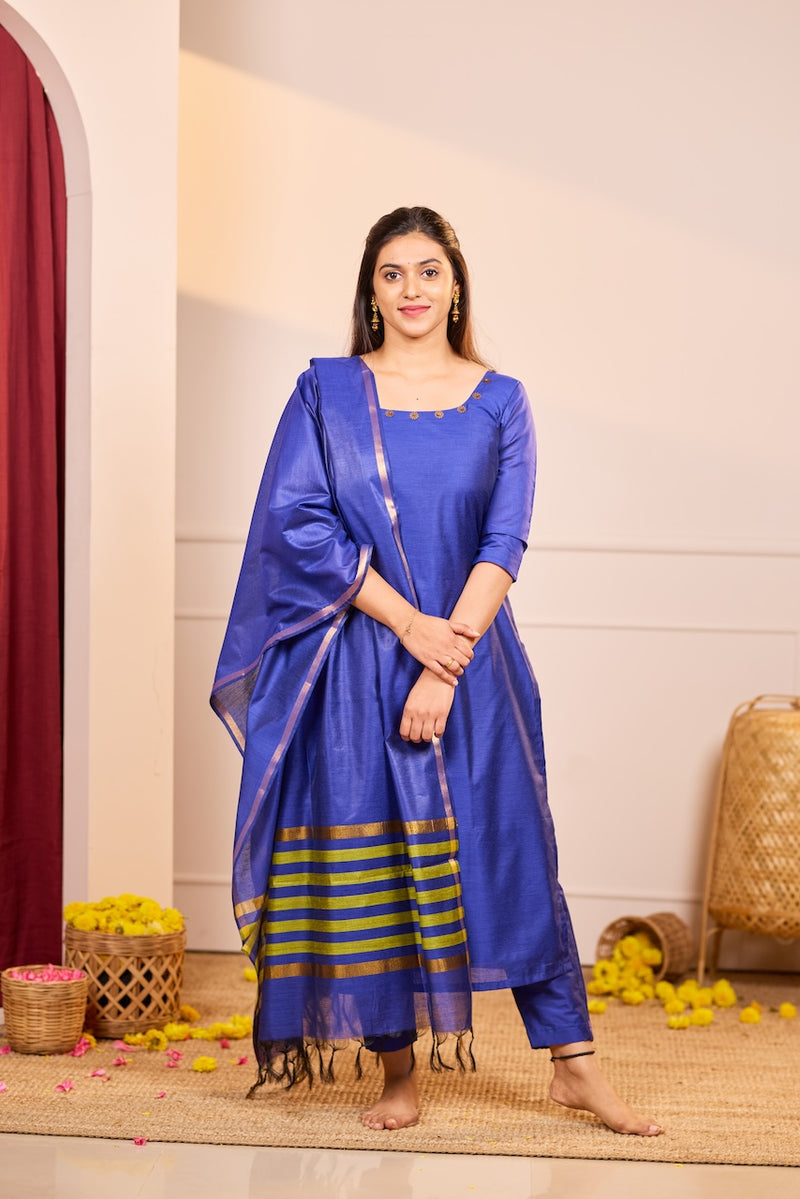 Ezhil Dark Blue