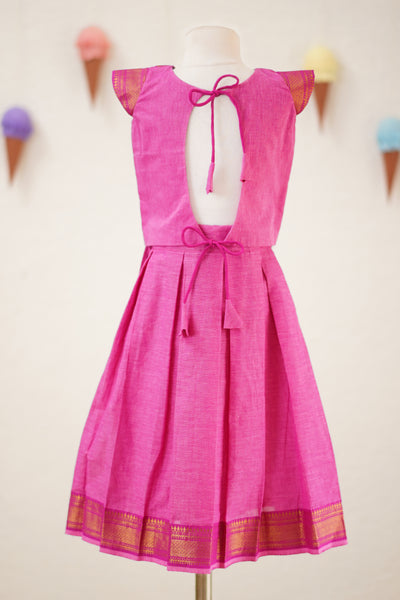 NAINI - PINK SKIRT SET