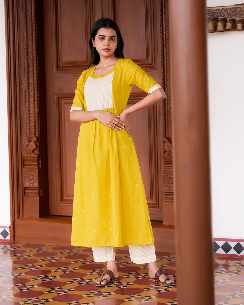 Yellow Kurta Set