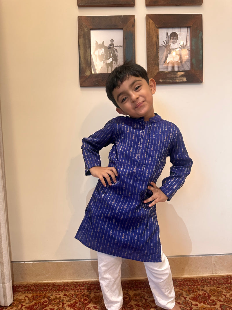EXP - Krish - Royal Blue Silk