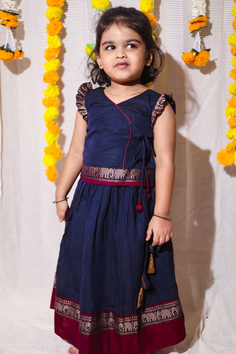 EXP - Swapna Navy Blue Mini