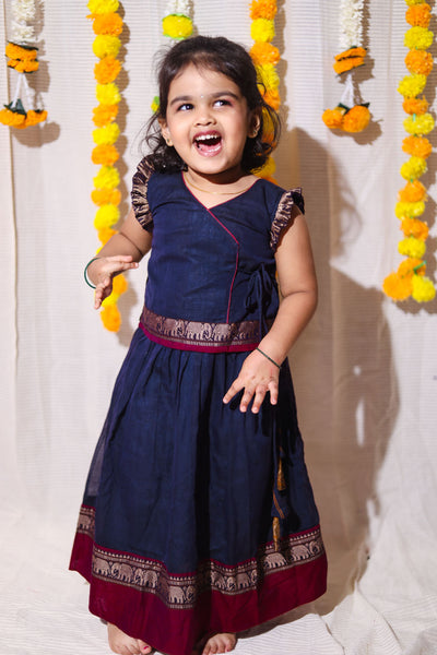 EXP - Swapna Navy Blue Mini
