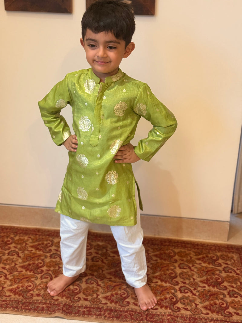 EXP - Krish - Green Silk