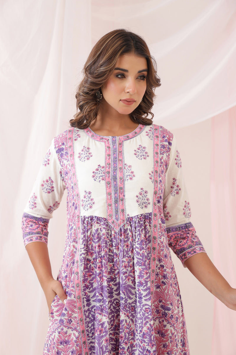 Zubin Purple Dress