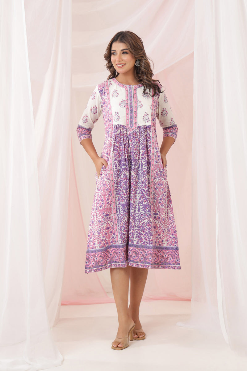 Zubin Purple Dress