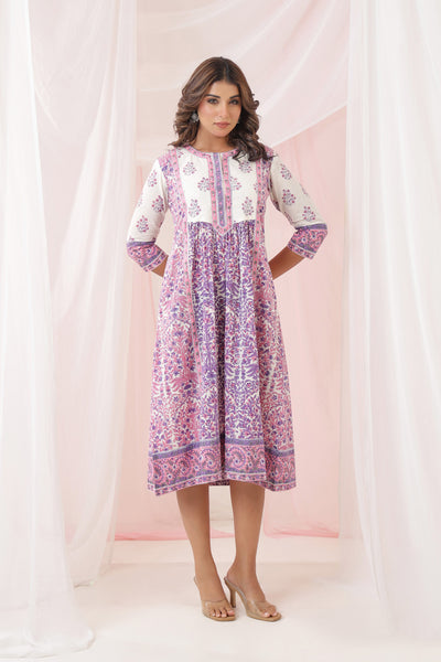 Zubin Purple Dress