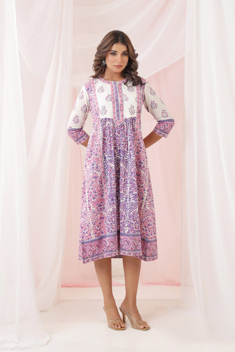 Zubin Purple Dress