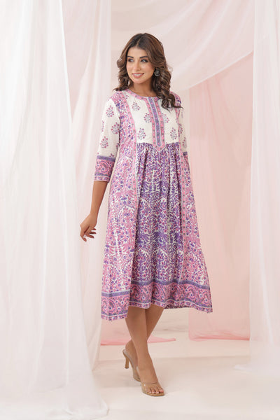 Zubin Purple Dress