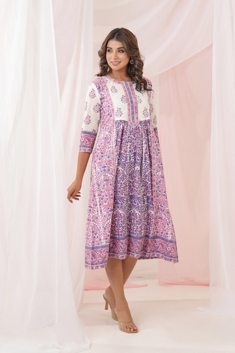 Zubin Purple Dress