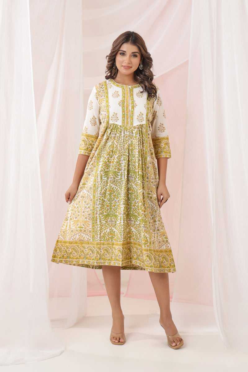 Zubin Yellow Dress