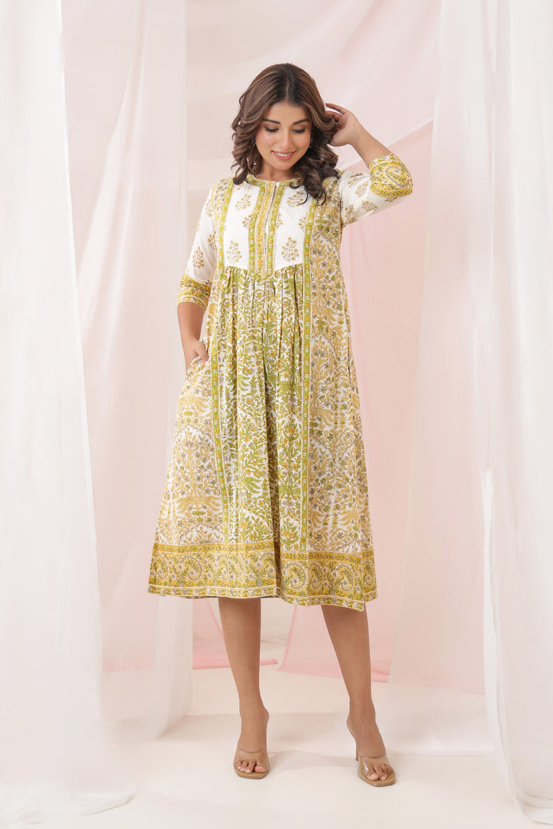 Zubin Yellow Dress