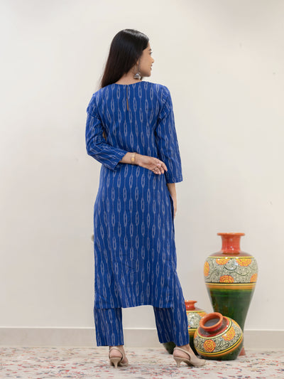 Hydrangea Handwoven Ikat Co-ord Set
