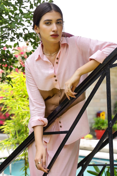 EXP - Twilight Cotton Shirt Pant Co-Ord