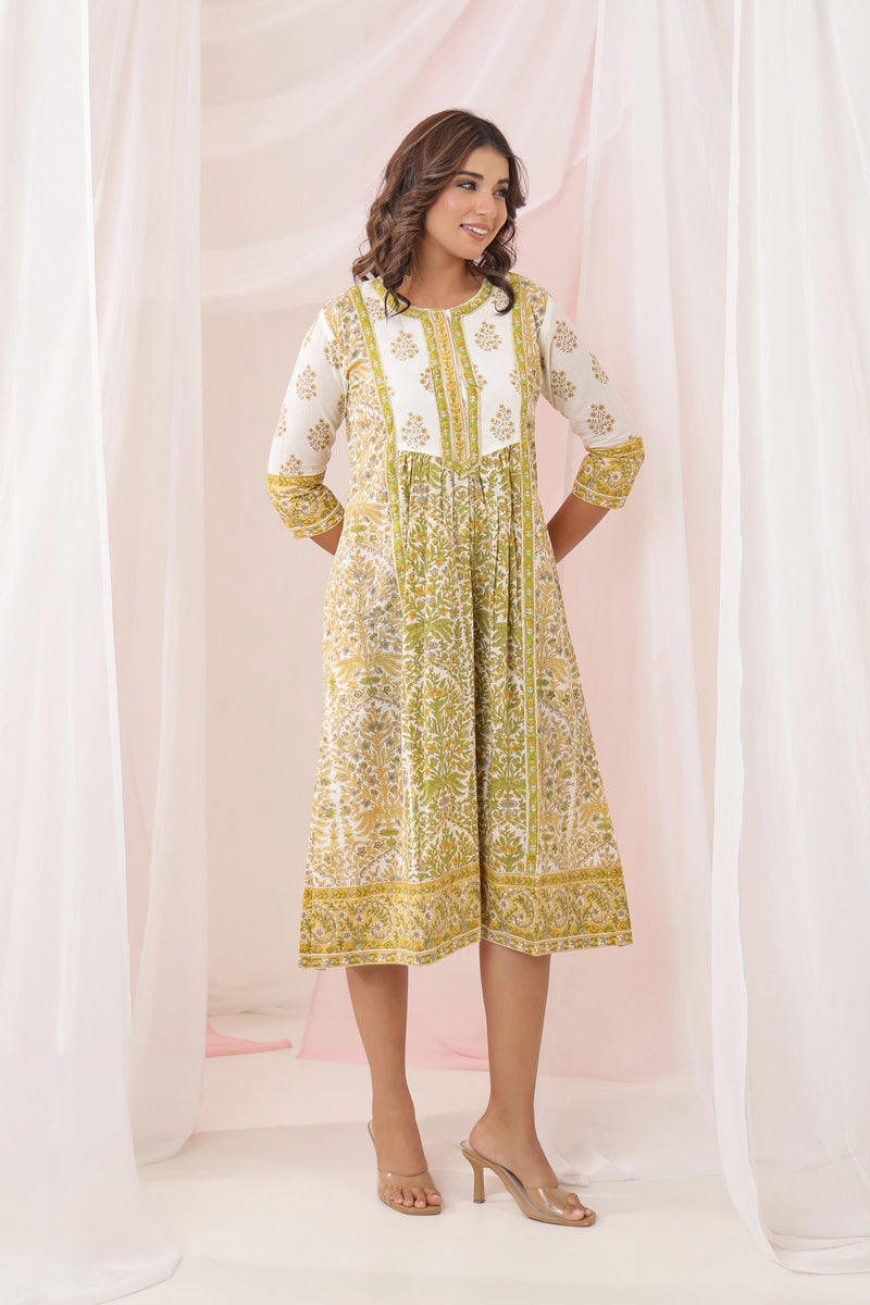 Zubin Yellow Dress