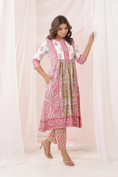 Zubin Pink Dress Set