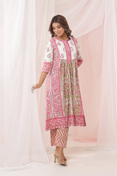 Zubin Pink Dress Set