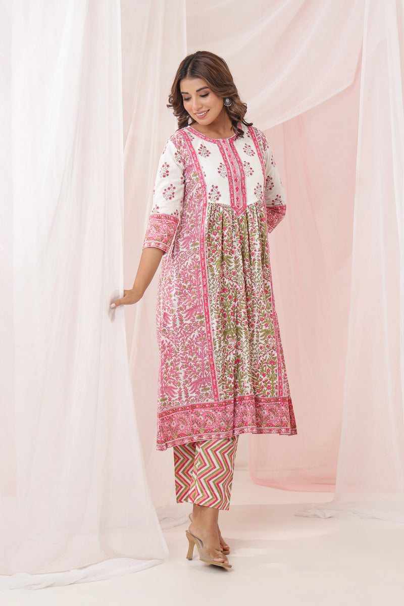 Zubin Pink Dress Set