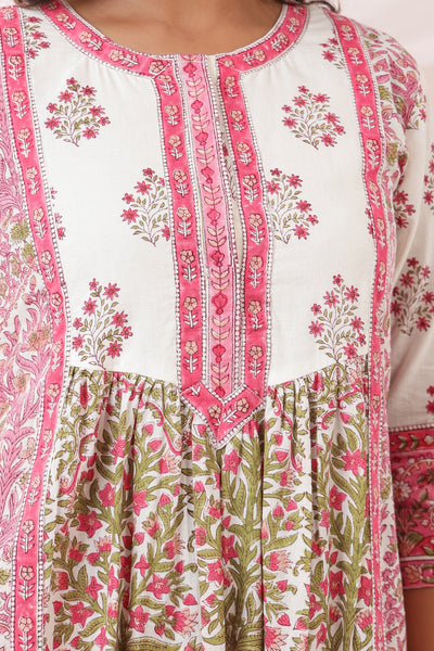 Zubin Pink Dress Set