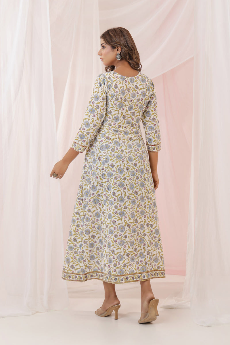 Pony Mughal Anarkali Dress