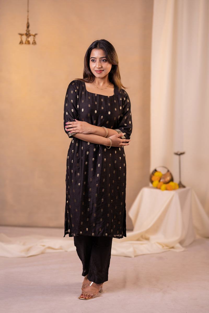 NOOR - BLACK SET
