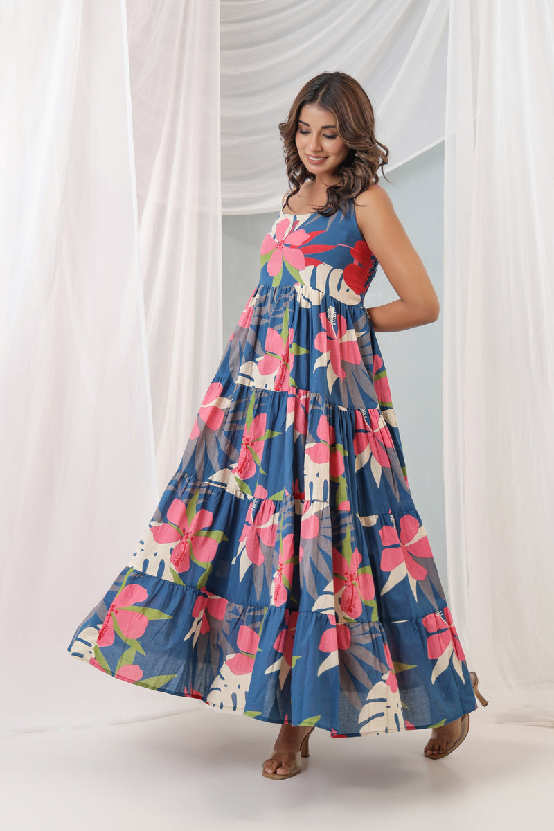 Blue Blossom FS Dress